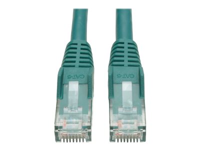 Tripp Lite 6ft Cat6 Gigabit Snagless Molded Patch Cable RJ45 M/M Green 6' - patch cable - 1.83 m - green