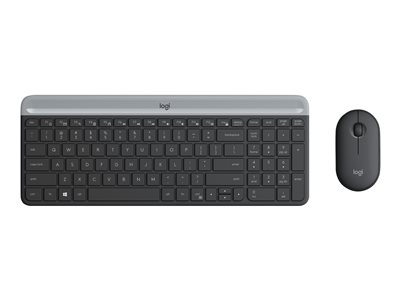 Logitech Slim Wireless Combo MK470 - keyboard and mouse set