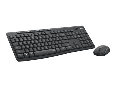 Logitech MK295 Silent - keyboard and mouse set - graphite