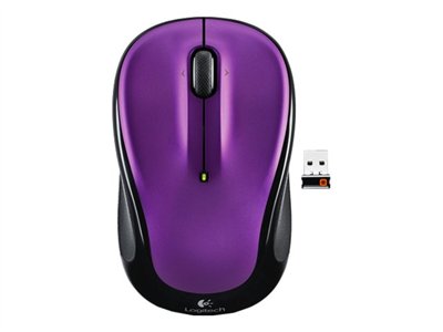 Logitech M325 - Color Collection Limited Edition - mouse - 2.4 GHz - vivid violet