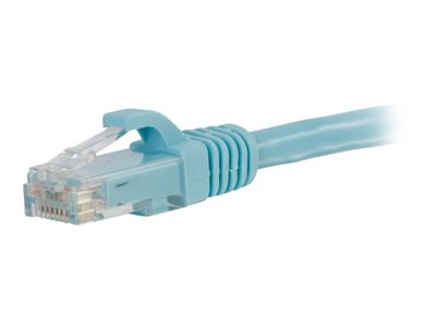 C2G 7ft Cat6a Snagless Unshielded (UTP) Network Patch Ethernet Cable - Aqua - patch cable - 2.13 m - aqua