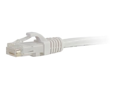 C2G 7ft Cat6a Snagless Unshielded (UTP) Network Patch Ethernet Cable-White - patch cable - 2.13 m - white