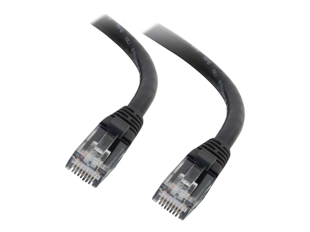 C2G 3ft Cat6 Snagless Unshielded (UTP) Ethernet Network Patch Cable - Black - patch cable - 0.9 m - black