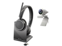 Poly Studio P5 - video conferencing kit - with Poly Voyager 4220 UC Headset